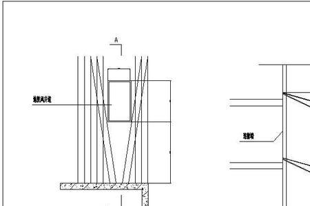 风井预留洞口表示方法