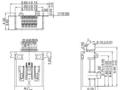 usb连接器结构名称