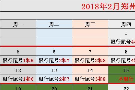 郑州11月17号限行吗