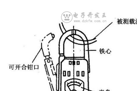 钳形电流表2-20档读数