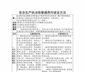 安全检查通常采取哪两种方式