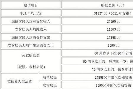 深圳交通事故陪护费赔偿标准