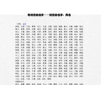 面馆名字有诗意带澜字