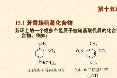 1硝基取代物是啥