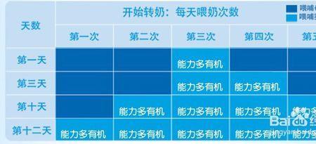 不同品牌奶粉转奶方法