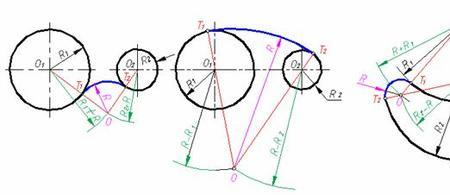 图纸上的r弧如何计算长度