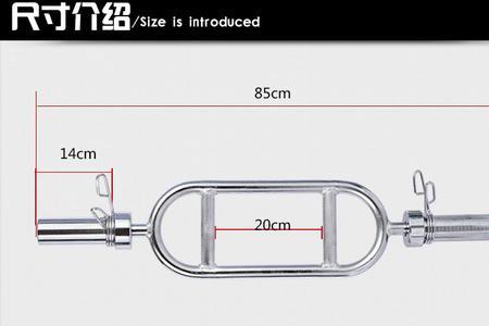 杠铃标准尺寸对照表