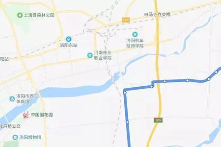 洛阳25路公共汽车途经站点