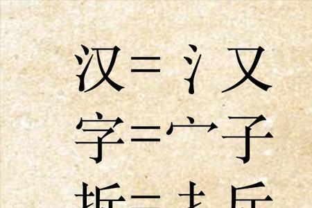 犬字怎么拆分