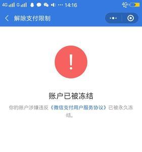 执保案号冻结微信零钱