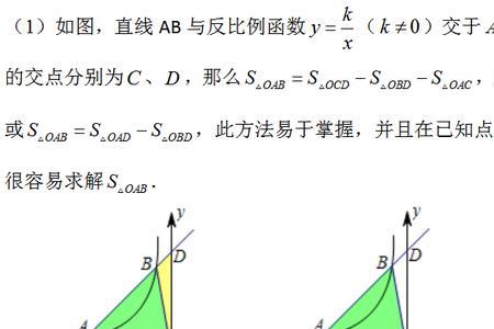 反比例函数中k的值能为负数吗