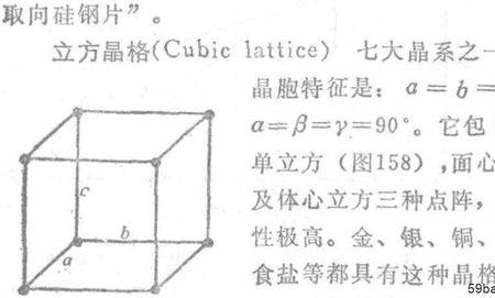 立方晶胞什么意思