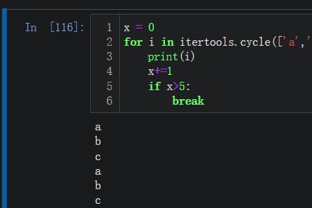 python 迭代器的基本方法