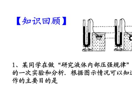 为什么会产生内外压强差