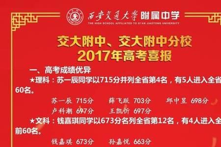 西安17中升学率