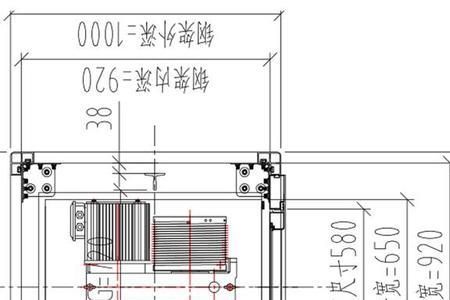 商住电梯预留尺寸