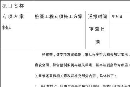 监理细则审批意见怎么写