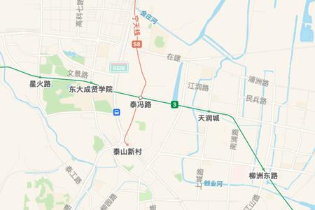 南京地铁11号线长江大桥站点出口