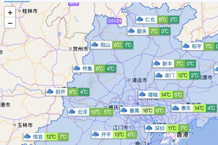 哪个省天气跟广东差不多