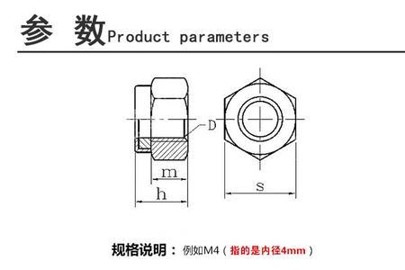 m30螺母标准尺寸表