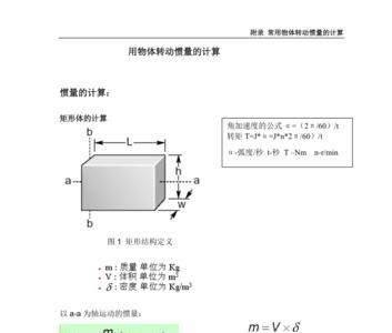 圆柱转动惯量的计算