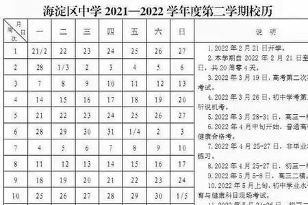 2022北京密云开学时间