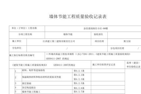 内墙保温资料检验批有哪些