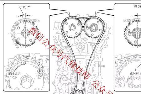 丰田5ar发动机平衡轴安装方法