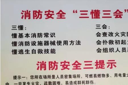 火场三会指的是什么