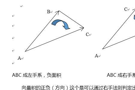 三角形面积叉乘公式推导