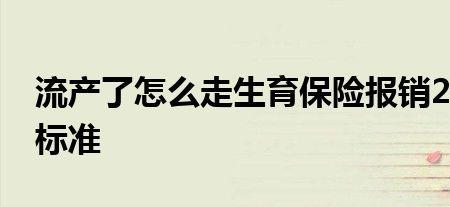 济南生育险报销标准2022