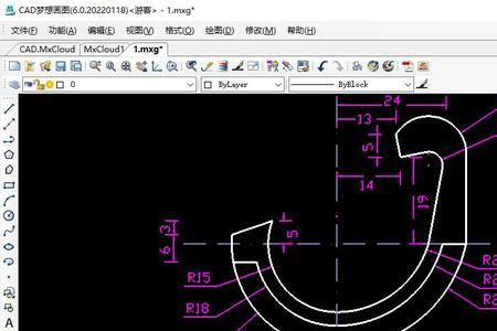 cad零件太长怎样省去中间部分