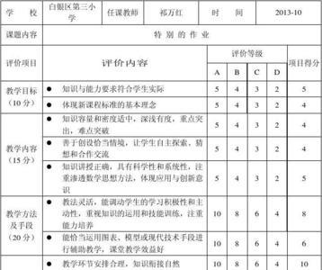 课堂教学评价语言的基本要素