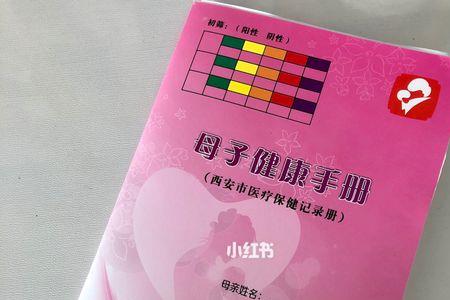 母子健康手册怎么填写模板