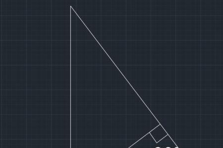 直角三角形底和高的比例