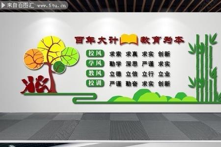 小学一训三风创意标语