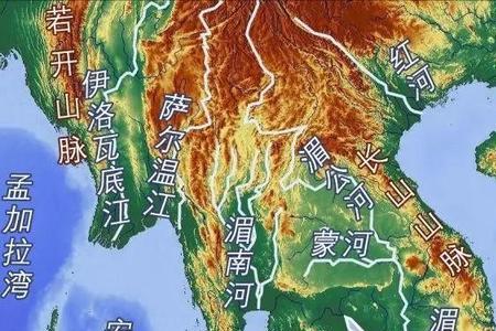 澜沧江源头地图位置