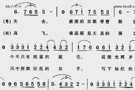 光辉岁月国语版叫什么