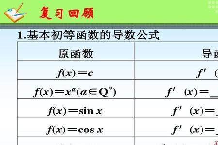 函数比值求导公式