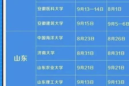 8月23号大学开学了吗