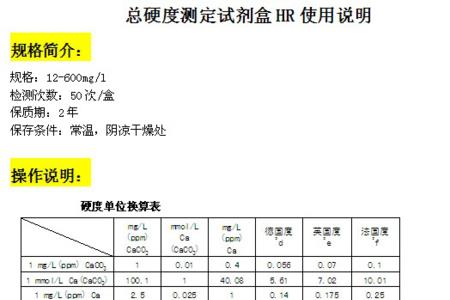 苏州的水的硬度是多少