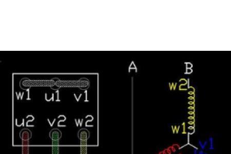 6极电机三角接线方法