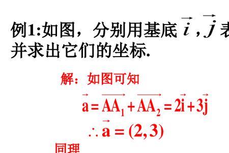 向量的坐标是否就是终点坐标