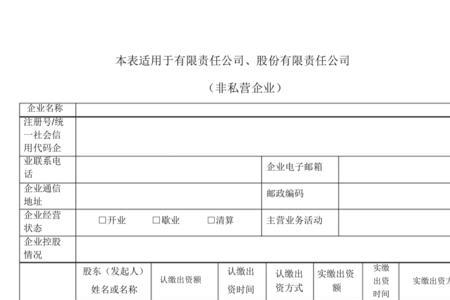 工商提档资料是什么