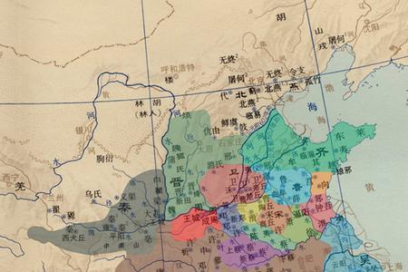 吴越楚国如何划分