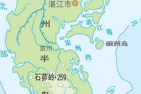 渤海海峡岛屿分布图