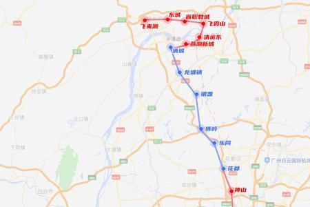 广巴高速线路图