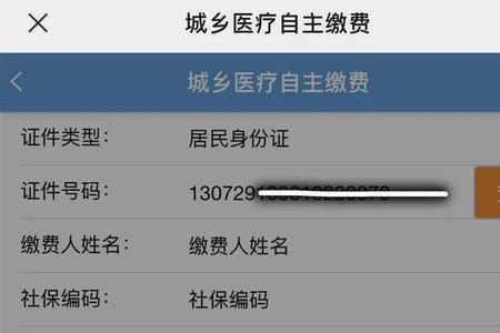 医保的缴费用户号是什么