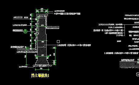 农村挡土墙最简单的做法