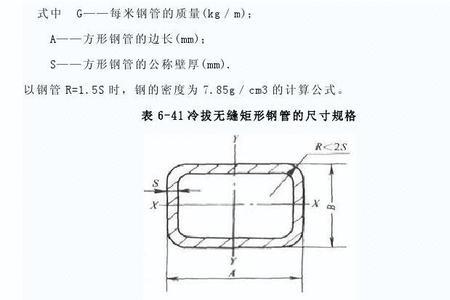 方钢上的标志如何看厚度